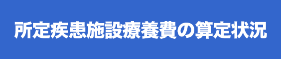 所定疾患施設療養費の算定状況