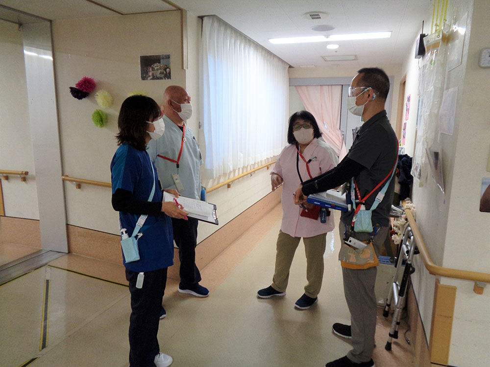 在宅復帰支援は「在宅特区フロア」にて集中的・専門的に実施